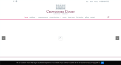 Desktop Screenshot of crowcombecourt.co.uk