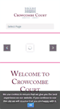 Mobile Screenshot of crowcombecourt.co.uk